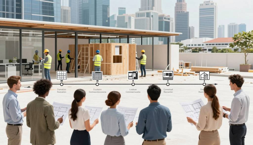 commercial renovation timeline Singapore