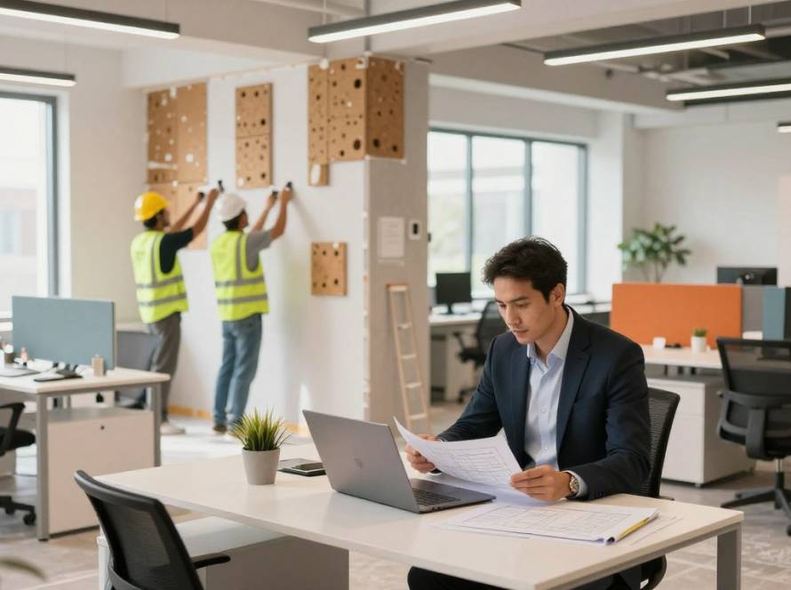 how to renovate office without disrupting operations singapore