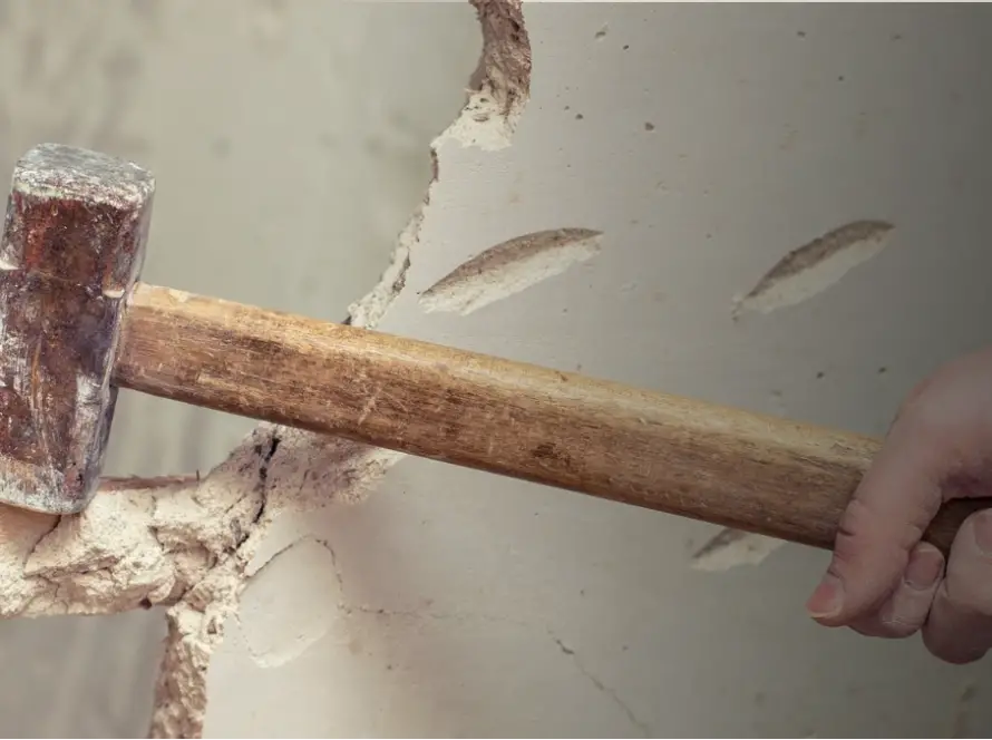 Wall hacking service in Singapore for renovation and demolition works