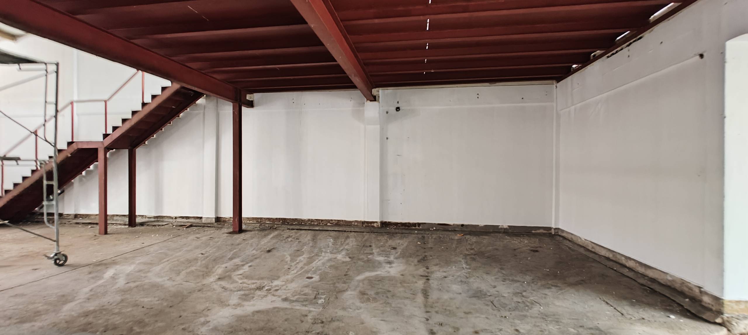 Area after removal and repainting at Pandan Loop