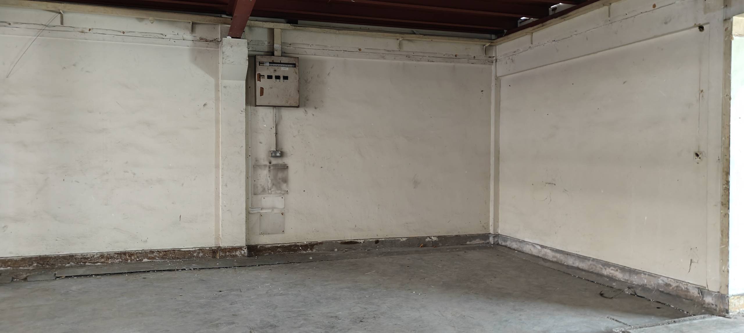 Built-in fittings before removal at Pandan Loop