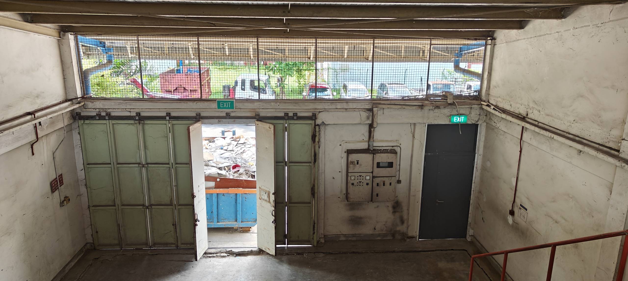 Built-in carpentry before removal at Pandan Loop